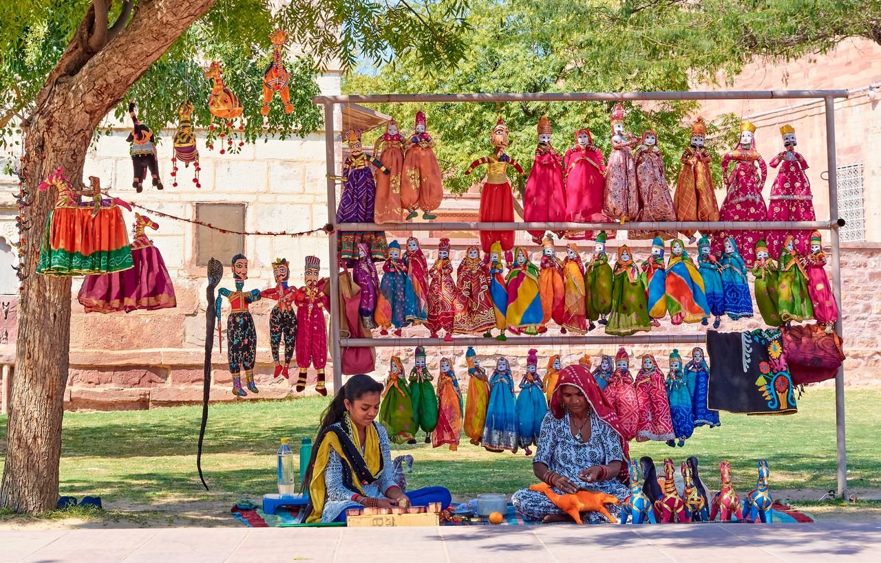 Sawai Madhopur local handicrafts market