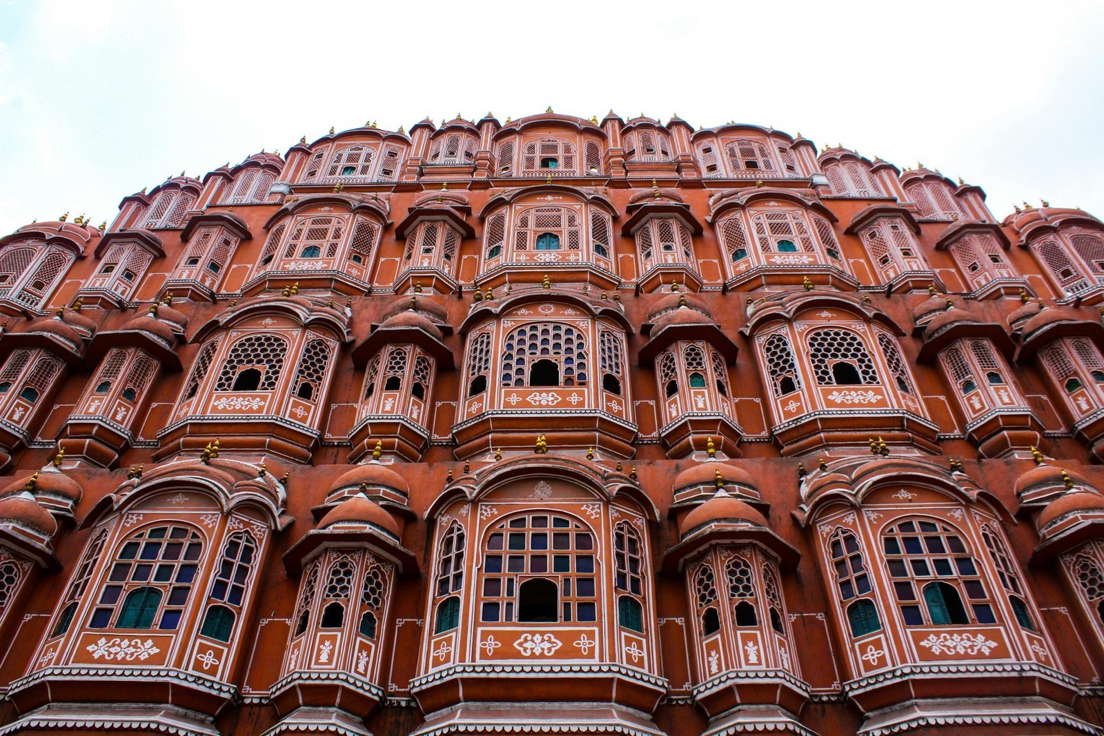 Hawa Mahal facade in Jaipur, Rajasthan
