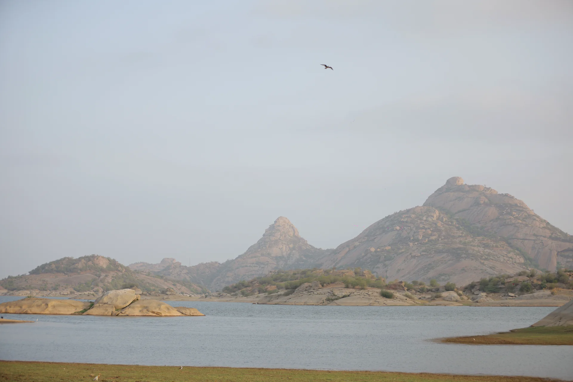 Jawai Bandh surrounded by Rajasthan’s granite hills